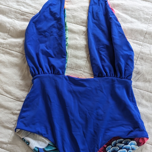 Mara Hoffman Flora reversible one piece swimsuit - Picture 6 of 6